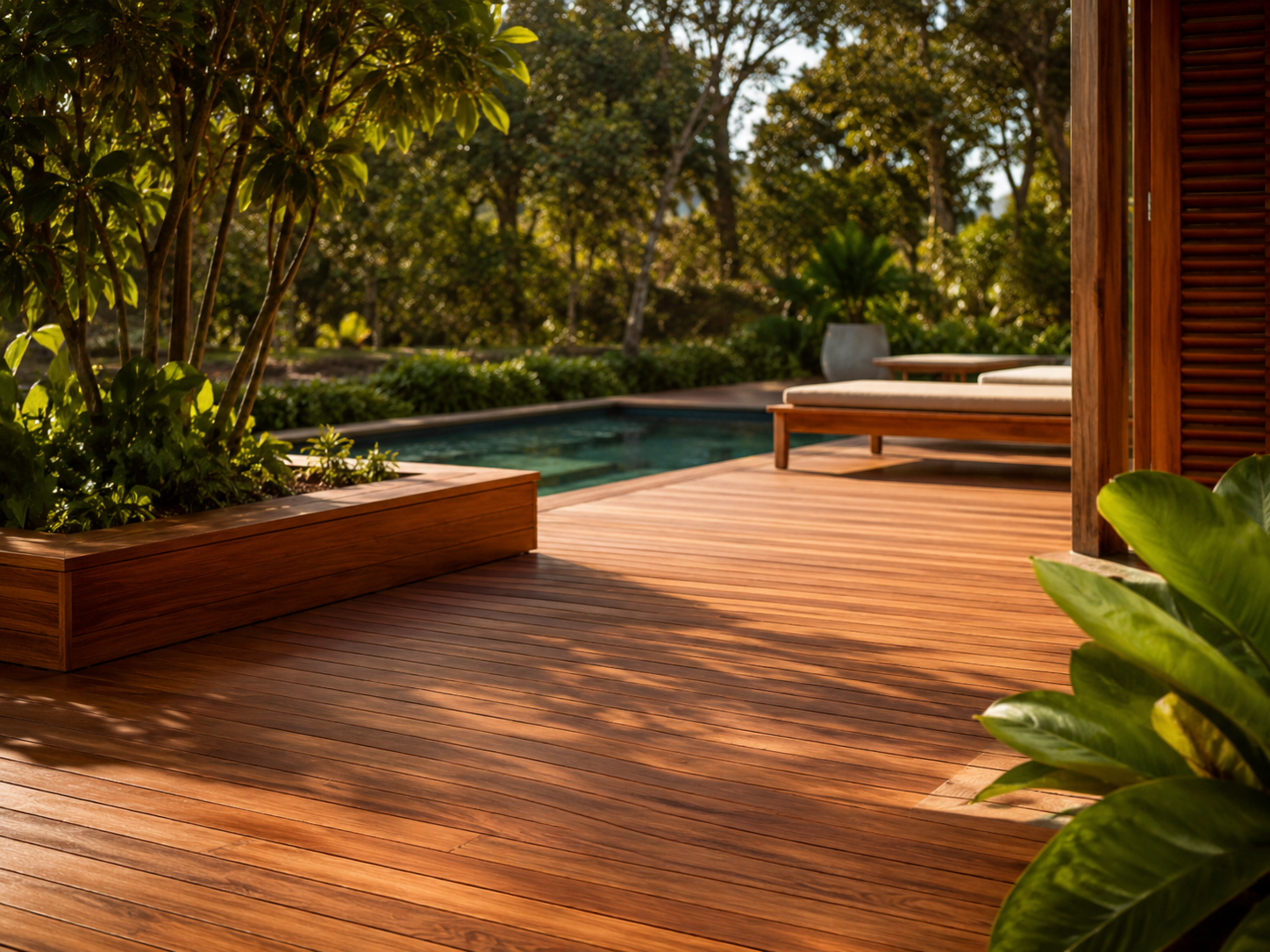 Deck de madeira